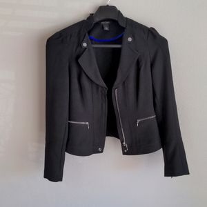 Blazer with zipper